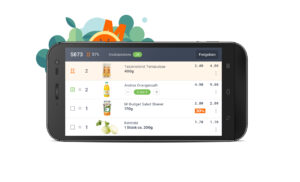 my Migros Picking App auf Smarthone für Storepicking