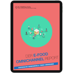 Der E-Food Omnichannel Report vom führenden E-Food Experten Dr. Matthias Schu